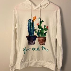 You & Me Cactus Sweatshirt